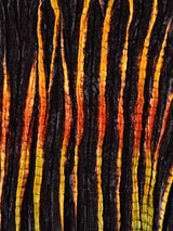 プリーツ シャツ長袖 ベロアシャツ