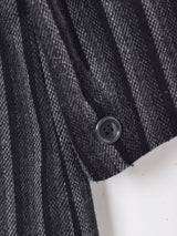 ストライプ柄 テーラードジャケット