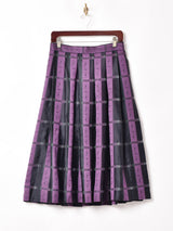 織柄 フレアスカート