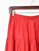 シルク ティアードスカート