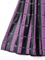 織柄 フレアスカート