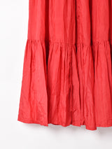 シルク ティアードスカート