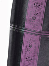 織柄 フレアスカート