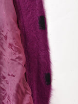 パフスリーブ アンゴラカーディガン