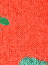 風景 ビッグシルエット モヘアカーディガン