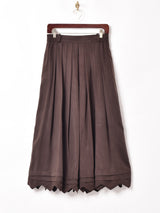 裾デザイン フレアスカート