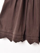 裾デザイン フレアスカート