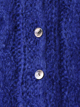 イタリア製 モヘア ケーブルカーディガン