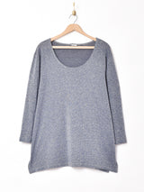 ラメ入りカットソー