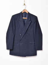 ストライプ ダブルジャケット