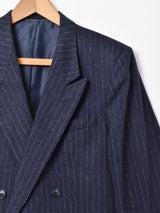 ストライプ ダブルジャケット