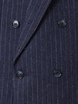 ストライプ ダブルジャケット