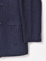 ストライプ ダブルジャケット