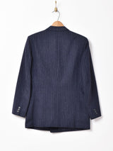 ストライプ ダブルジャケット