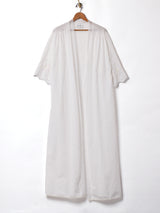 70's  アメリカ製 ドット柄 レース 刺繍 ガウン