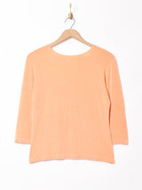 アメリカ製 7分袖 クルーネックカットソー