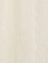 70's  アメリカ製 ドット柄 レース 刺繍 ガウン