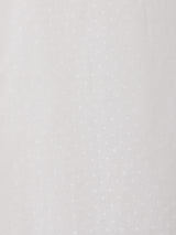 70's  アメリカ製 ドット柄 レース 刺繍 ガウン