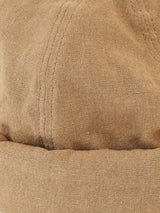 【4色展開】 コットンリネン ロールキャップ