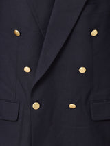 金ボタン ダブルジャケット