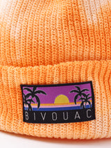 【4色展開】BIVOUAC  タイダイ コットンニットキャップ