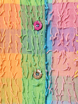 ブロックチェック コットンジャケット