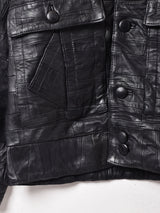 パッチワーク レザージャケット