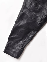 パッチワーク レザージャケット