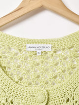 クロシェ 長袖カーディガン