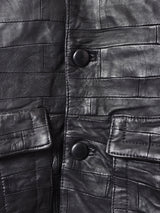 パッチワーク レザージャケット