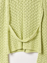 クロシェ 長袖カーディガン