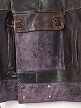 スウェーデン軍モーターサイクルレザージャケット