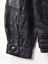 パッチワーク レザージャケット