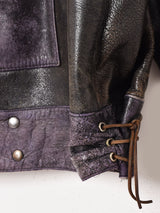 スウェーデン軍モーターサイクルレザージャケット