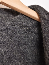 イタリア製 スタンドカラーコート