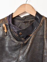 スウェーデン軍モーターサイクルレザージャケット