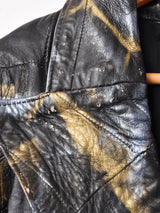 ペイントデザイン ドルマン レザージャケット