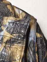 ペイントデザイン ドルマン レザージャケット