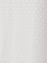 ドイツ製 織柄 長袖 ボウタイブラウス