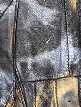 ペイントデザイン ドルマン レザージャケット