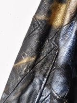 ペイントデザイン ドルマン レザージャケット