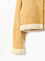 アメリカ製 クロップド ムートン ジャケット