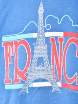 エッフェル塔プリントスウェットシャツ