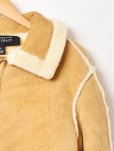 アメリカ製 クロップド ムートン ジャケット