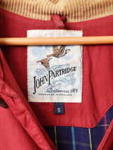 JOHNPARTRIDGE コーデュロイカラー オイルドロングコート