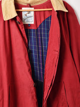 JOHNPARTRIDGE コーデュロイカラー オイルドロングコート