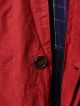 JOHNPARTRIDGE コーデュロイカラー オイルドロングコート