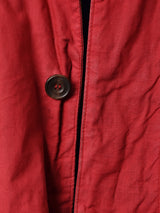 JOHNPARTRIDGE コーデュロイカラー オイルドロングコート