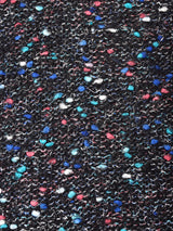 カラーネップ ラメ カーディガン