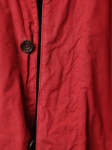 JOHNPARTRIDGE コーデュロイカラー オイルドロングコート